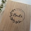 Houten haarspeldjes kistje groot Bente